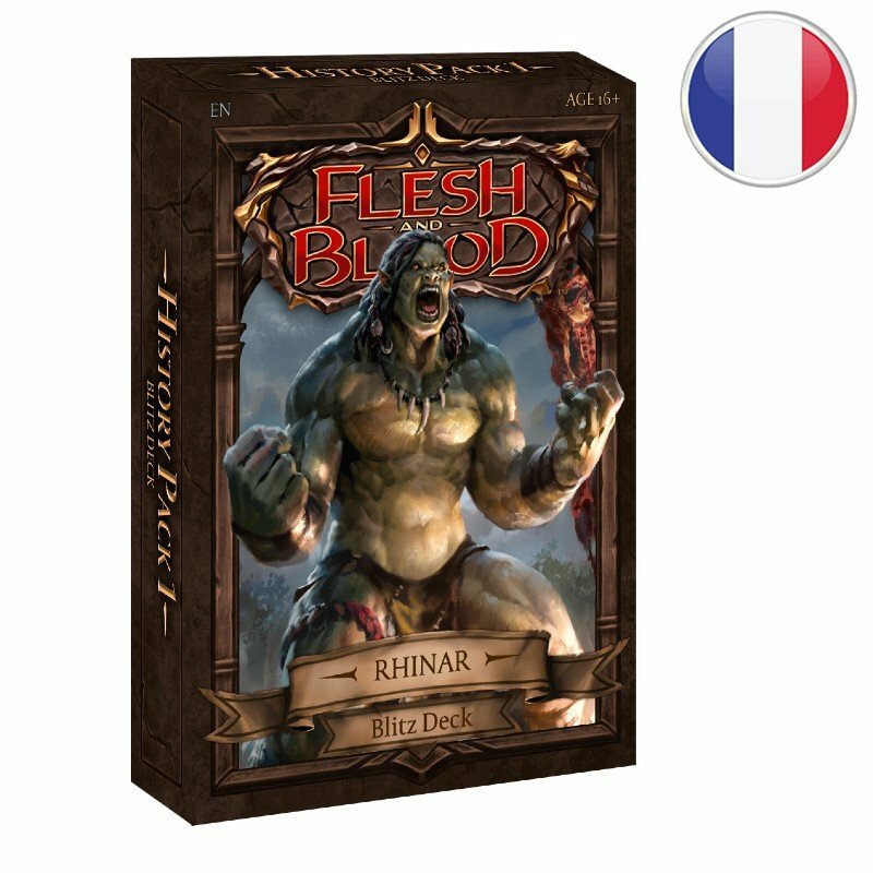 Flesh and Blood : History Pack 1 - BLITZ DECKS : RHINAR (FR)
