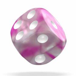 Oakie Doakie Dice – Dés D6 12mm – Gemidice – Magnolia (x36)