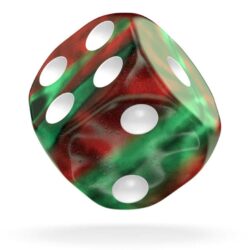 Oakie Doakie – Dés D6 16mm – Gemidice – Bloody Jungle (x12)