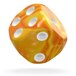 Oakie Doakie – Dés D6 16mm – Gemidice – Sunstone (x12)