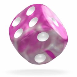 Oakie Doakie – Dés D6 16mm – Gemidice – Magnolia (x12)