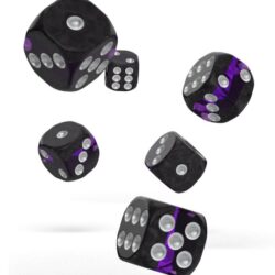 Oakie Doakie – Dés D6 16mm – Enclave – Amethyst (12)
