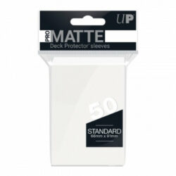 Ultra PRO – Protèges cartes (sleeves) – Standard x50 (63x88mm) – Blanc / White