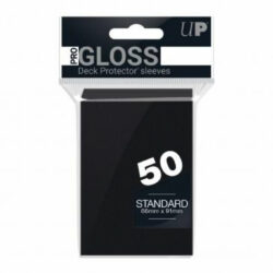 Ultra PRO – Protèges cartes (sleeves) – Standard x50 (63x88mm) – Noir / Black