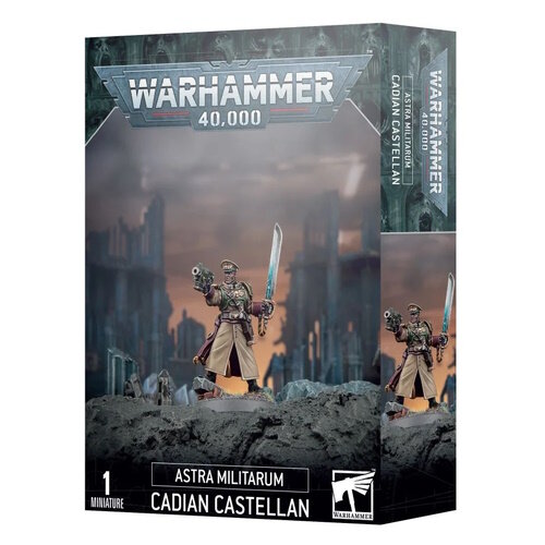 W40K - Astra Militarum - Cadian Castellan (47-34)