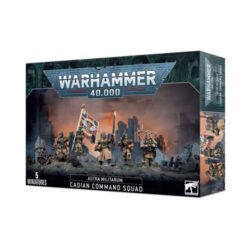 W40K – Astra Militarum – Cadian Command Squad (2023) (47-09)
