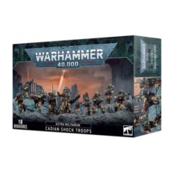 W40K – Astra Militarum – Cadian Shock Troops (47-33)