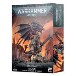 W40K – World Eaters – Angron, Daemon Primarch of Khorne (Primarque Démon de Khorne) (43-28)
