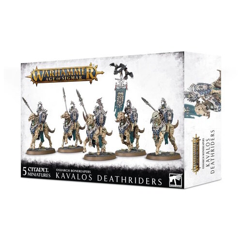 Warhammer AOS - ossiarch bonereapers - Kavalos deathriders