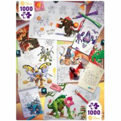 IELLO – Puzzle UNIVERSE – 1000p : Making of Monsters (#15)