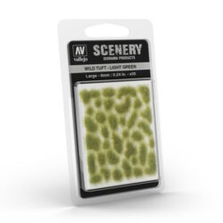 Vallejo – Touffes (Wild Tuft) – 6mm (Large) – Vert Clair (Light Green)