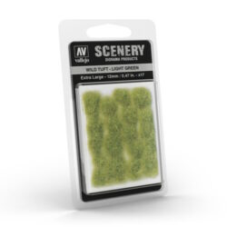Vallejo – Touffes (Wild Tuft) – 12mm (Extra Large) – Vert Clair (Light Green)