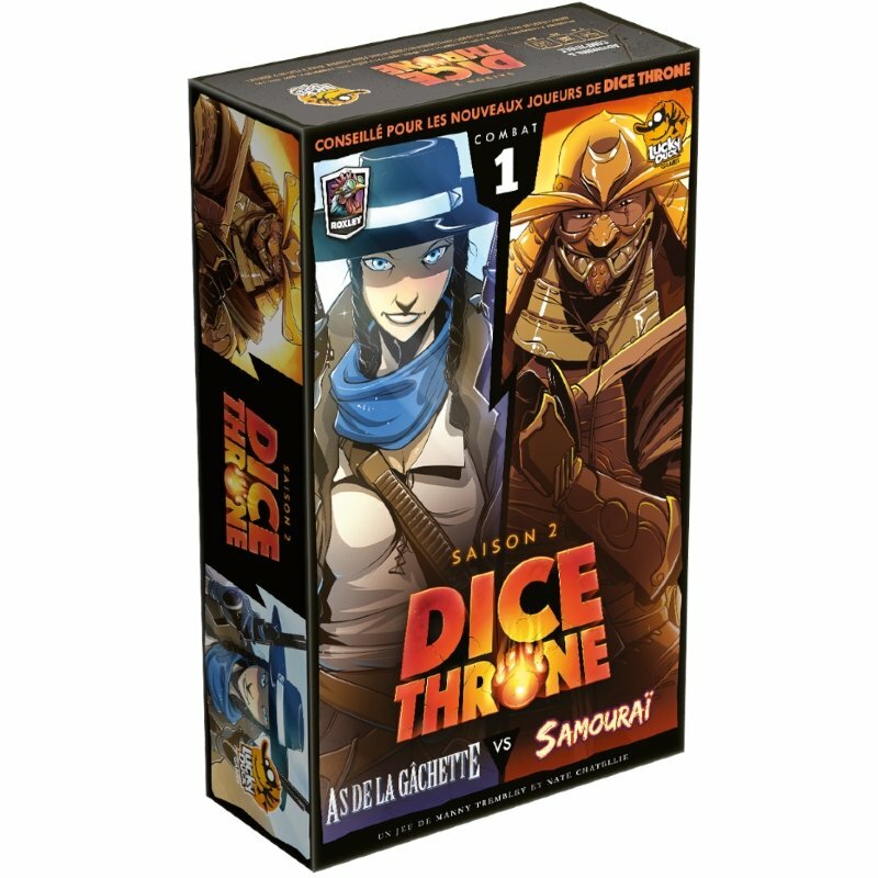 DICE THRONE S2 - 1 As de la gâchette vs Samouraï