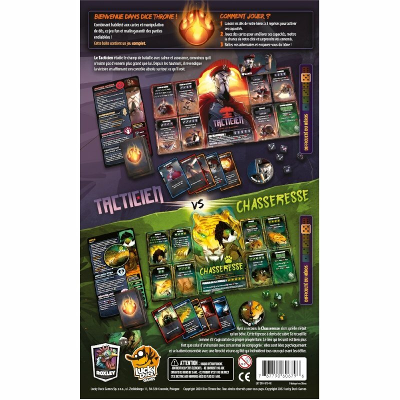 DICE THRONE S2 - 2 Tacticien vs Chasseresse – Image 2