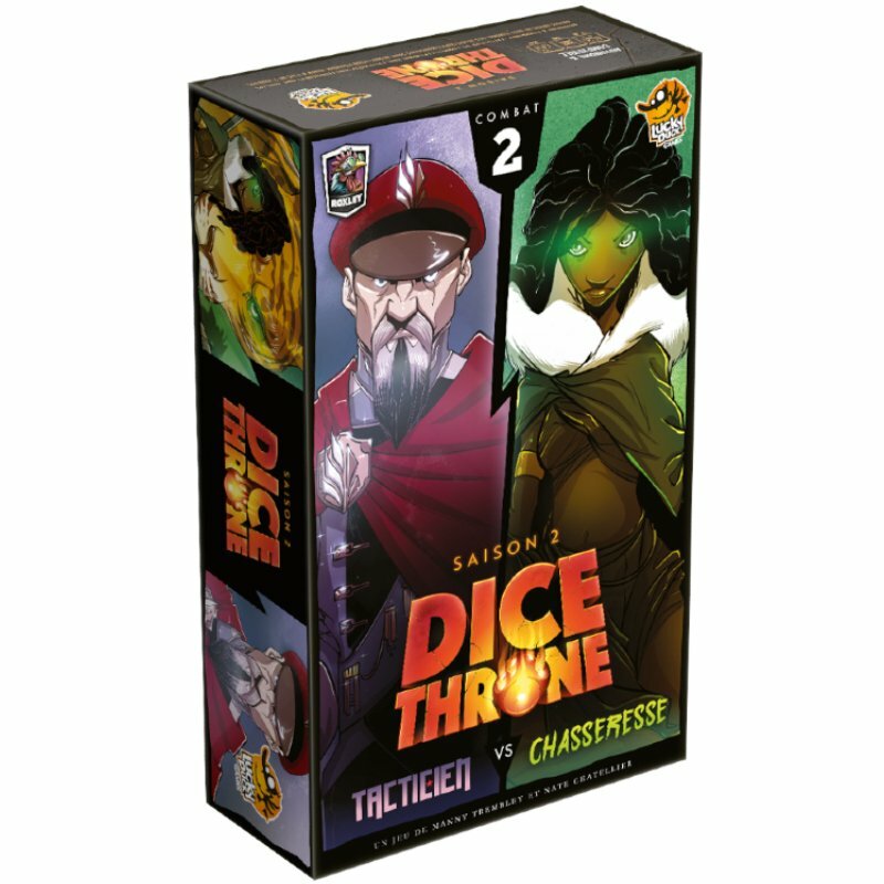 DICE THRONE S2 - 2 Tacticien vs Chasseresse
