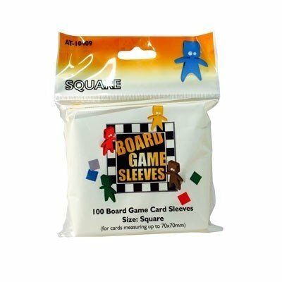 Board Game Sleeves - 100x Square (69x69mm) (100)