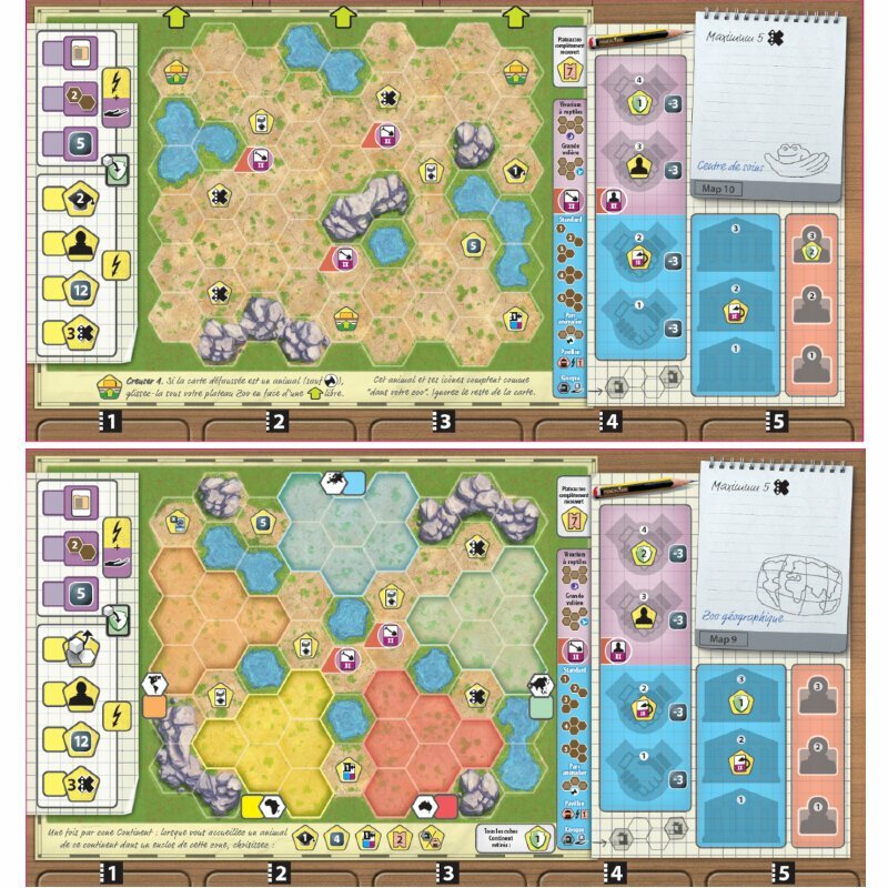 ARK NOVA - Plateau zoo recto/verso bonus
