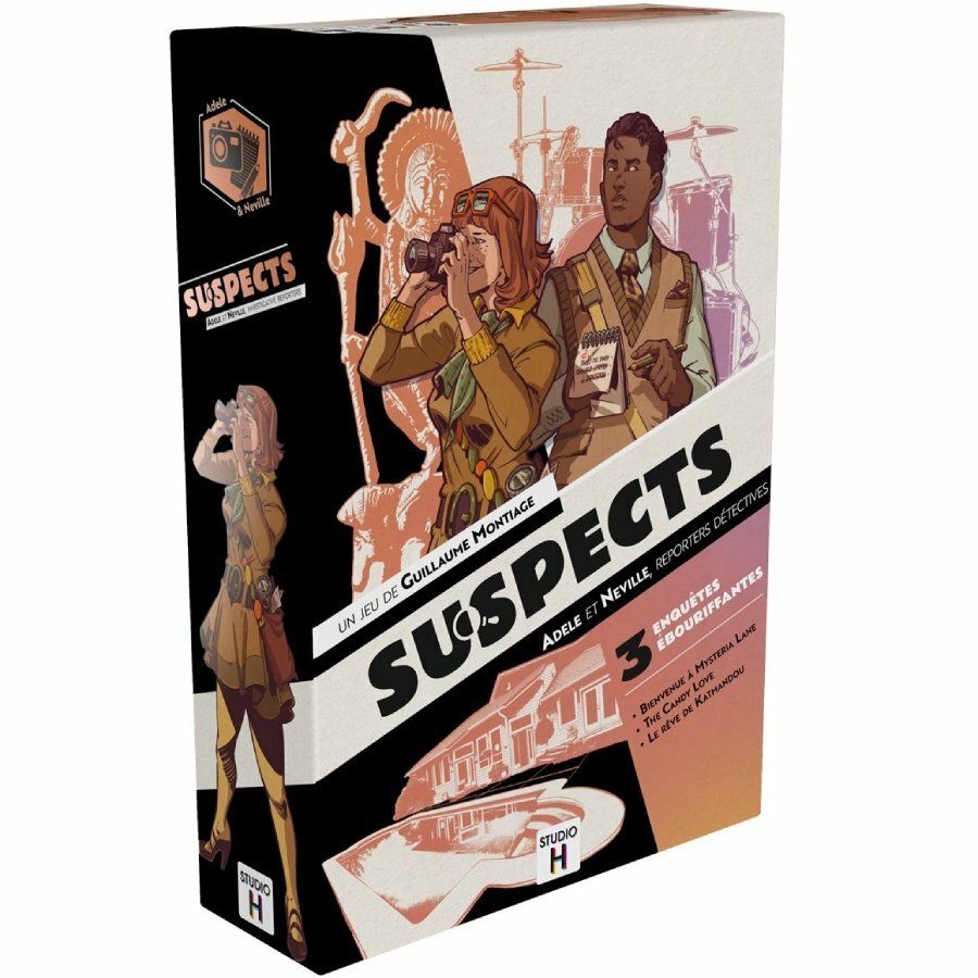 Suspects 3 : Adèle et Neville, Reporters Détectives