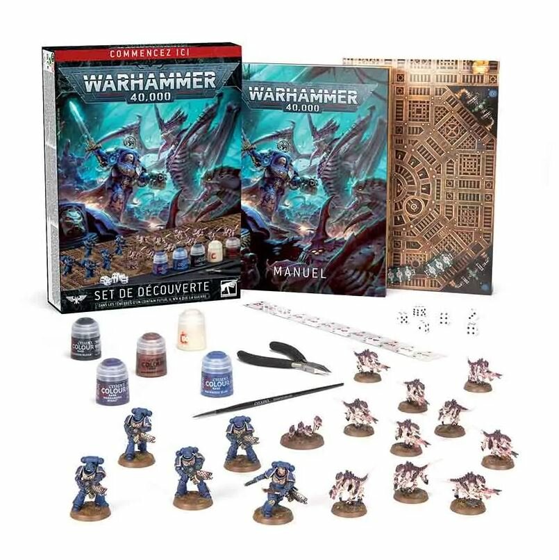 W40K - V10 : Set d'Introduction Warhammer 40,000 / INTRODUCTORY SET - V10 (FRE) (40-04)