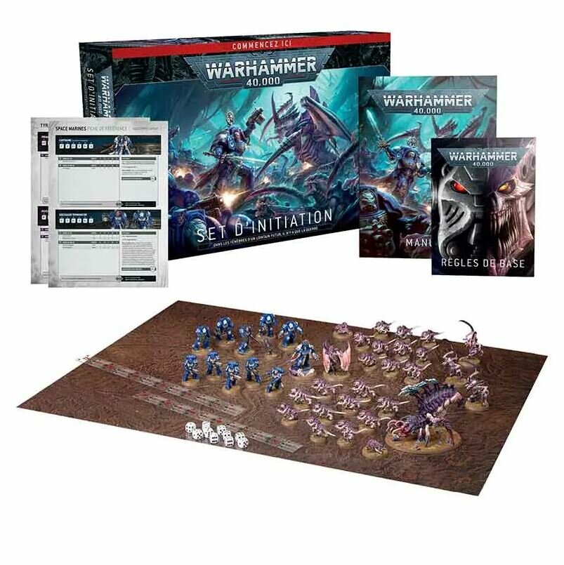 W40K -V10 : Set d'Initiation Warhammer 40,000 /STARTER SET - V10 (FRE) (40-03)