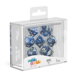 Oakie Doakie – Dice RPG / Dés JDR – Set Gemidice – Liquide Steel (7)