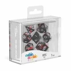 Oakie Doakie – Dice RPG / Dés JDR – Set Enclave – Ruby (7)
