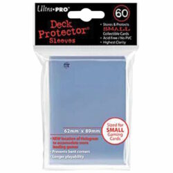Ultra PRO – Protèges cartes (sleeves) – Japonais x60 (59x86mm) – Transparent (60)