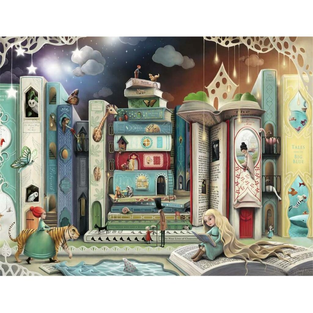 RAVENSBURGER - Puzzle - 2000p - L'Avenue des Romans – Image 2