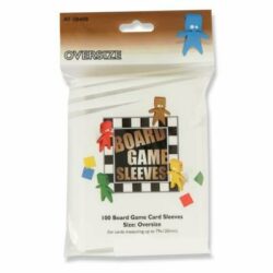 Board Game Sleeves – 100x Oversize fits cards 82x124mm (100)