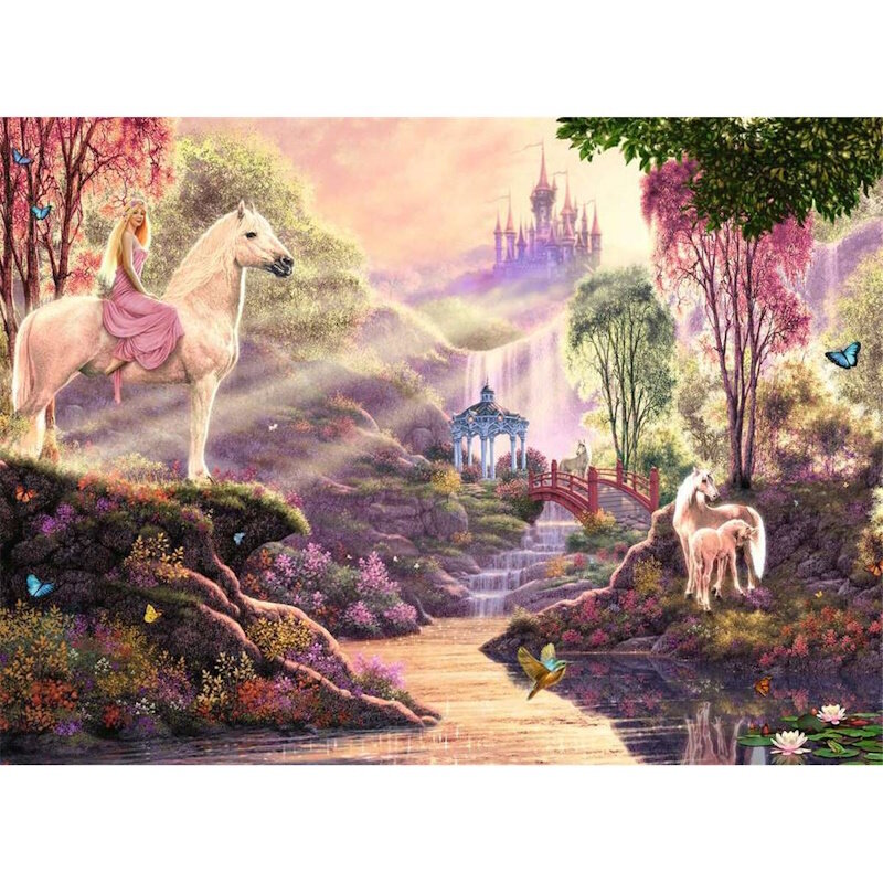 RAVENSBURGER - Puzzle - 500p - La Rivière Magique – Image 2