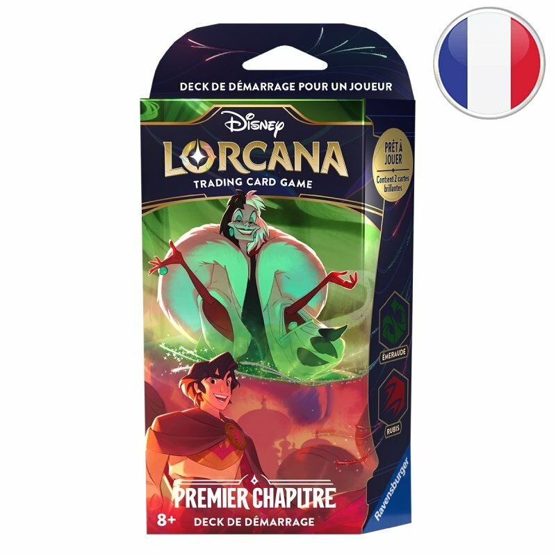 Disney Lorcana : Premier Chapitre - Deck de démarrage // Cruella et Aladdin