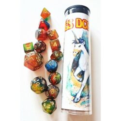Dungeon Crawl Classics : Set 14 dés – Licorne à bec
