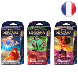 Disney Lorcana : Premier Chapitre – Deck de démarrage // Lot des 3 decks de démarrage