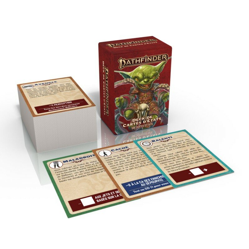 Pathfinder 2 - Deck de Cartes d'Etats (Tva55)