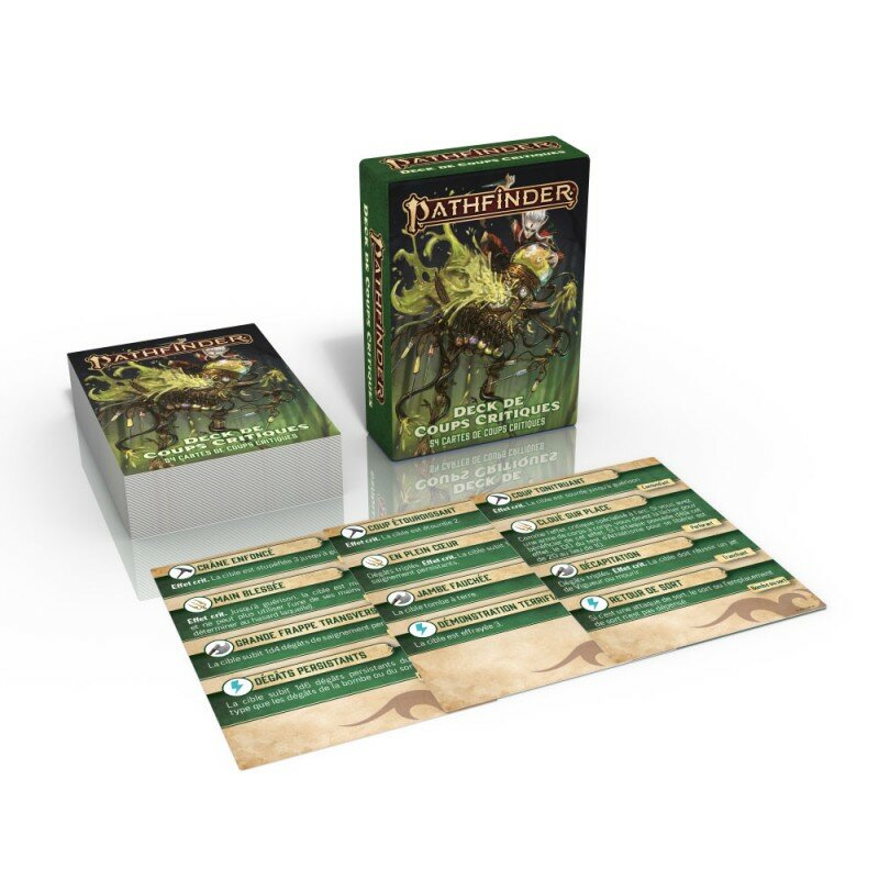 Pathfinder 2 - Deck de Coups Critiques (Tva55)