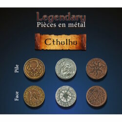 LEGENDARY METAL COINS – Set Cthulhu