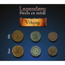 LEGENDARY METAL COINS – Set Viking