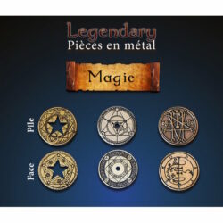 LEGENDARY METAL COINS – Set Magie