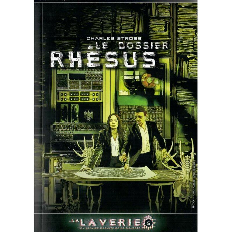 JDR - LA LAVERIE - Le Dossier Rhésus (TVA55)