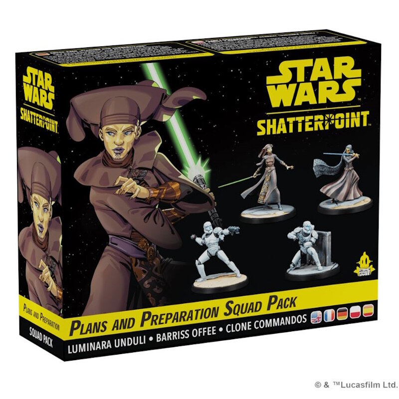 STAR WARS : SHATTERPOINT - Pack d'Escouade : Planification et Préparation