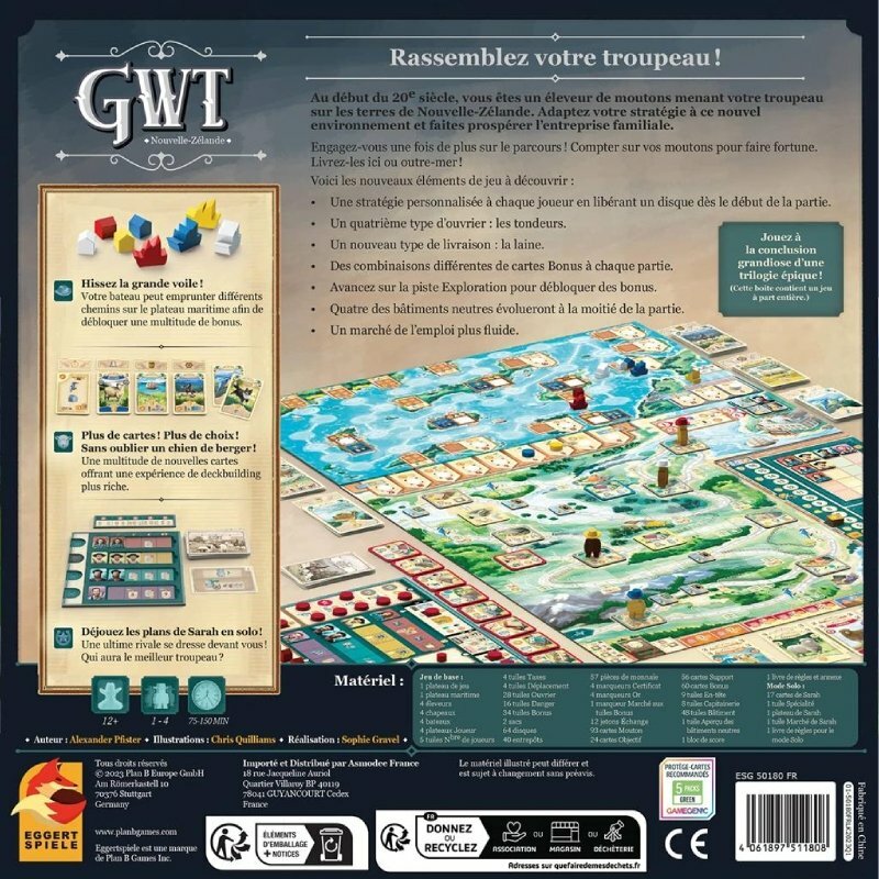 Great Western Trail - Seconde Édition - Nouvelle Zélande (Extension) – Image 2