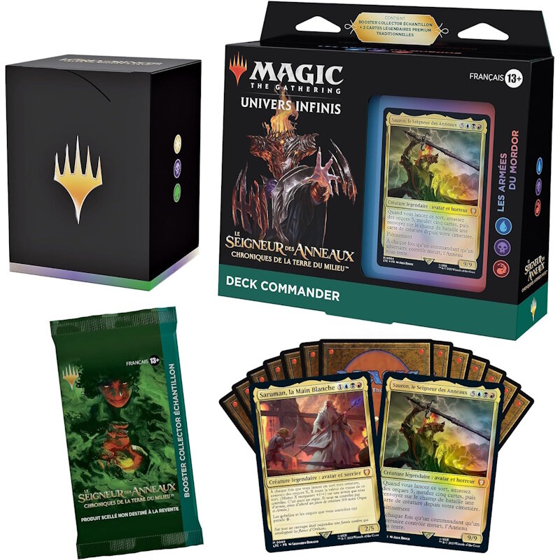 MTG : Le Seigneur des Anneaux - Deck Commander (FR) : Les Armées du Mordor – Image 2