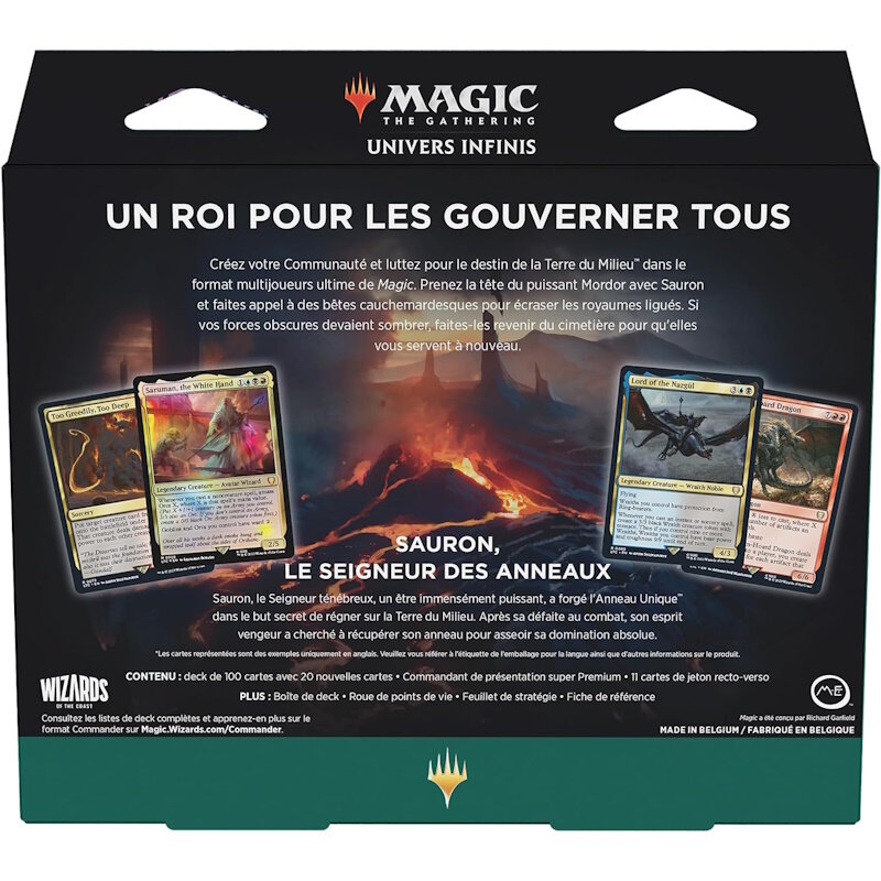 MTG : Le Seigneur des Anneaux - Deck Commander (FR) : Les Armées du Mordor – Image 6