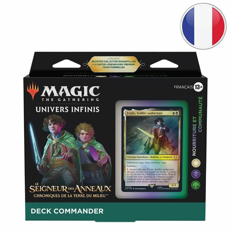 MTG : Le Seigneur des Anneaux - Deck Commander (FR) : Nourriture et Communauté