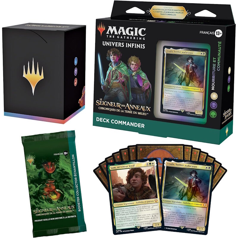 MTG : Le Seigneur des Anneaux - Deck Commander (FR) : Nourriture et Communauté – Image 2