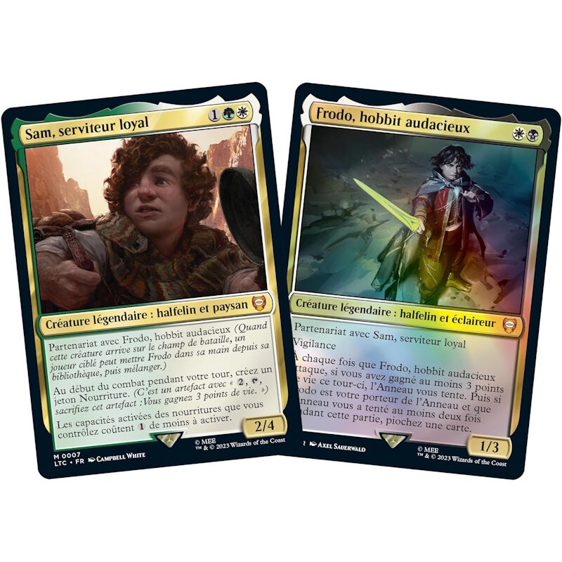 MTG : Le Seigneur des Anneaux - Deck Commander (FR) : Nourriture et Communauté – Image 4
