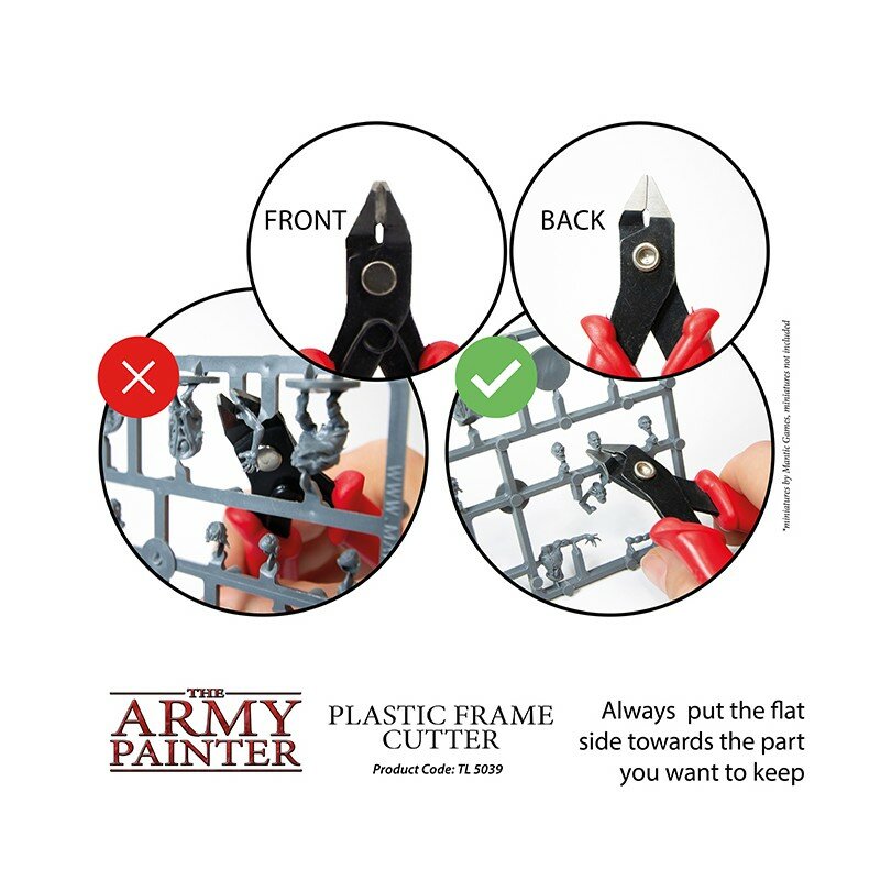 Army Painter - Outils - Pince coupante de précision pour le plastique (Plastic Frame Cutter) – Image 5