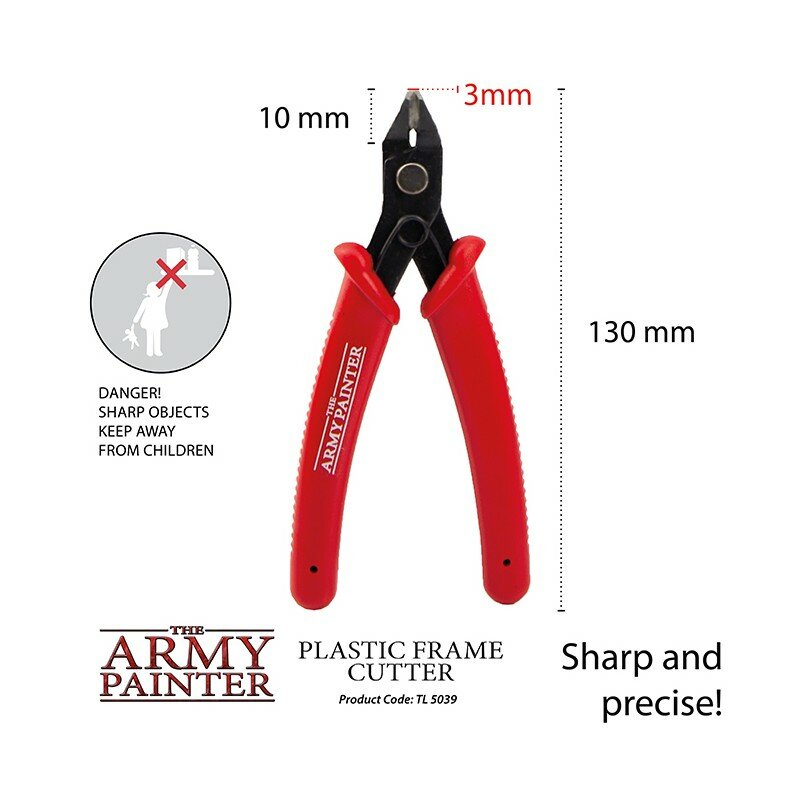 Army Painter - Outils - Pince coupante de précision pour le plastique (Plastic Frame Cutter)