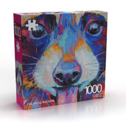 PUZZLE ABI 1000 – COLORFUL RACCOON