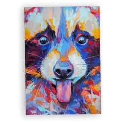 PUZZLE ABI 1000 – COLORFUL RACCOON